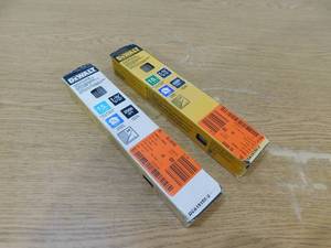 lot 182 image: (2) DEWALT 1-12 in. x 15-Gauge Bright Finish Angled Nails (2500 Per Box)