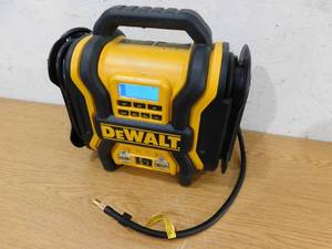 lot 185 image: DEWALT Portable Power 2000 Peak Amp Jump Starter wDigital Compressor