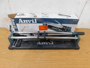 lot 190 image: Anvil 14 in. Ceramic and Porcelain Tile Cutter with 12 in. Cutting Wheel