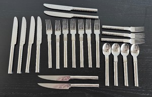 lot 31 image: Boda Nova Stockholm Flatware Set
