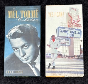 lot 71 image: Mel Torme and Sammy Davis Jr. Box CD Sets