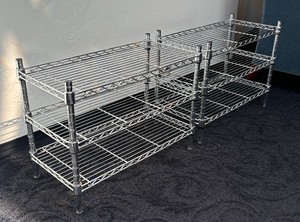 lot 74 image: Two Metal Organizers