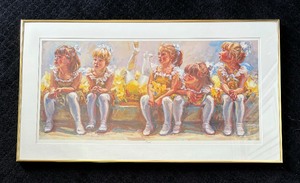 lot 138 image: Oops Framed Print by Lucelle Raad