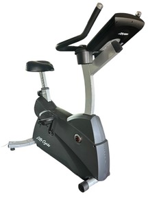 lot 162 image: Life Fitness Stationary Bicycle