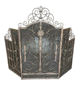 lot 169 image: Beautiful Decorative Fireplace Screen