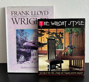 lot 214 image: Books on Franklin Lloyd Wright