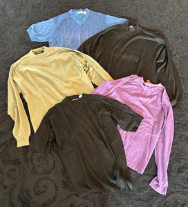 lot 219 image: Mens Sweaters by Bachrach, Kuhlman and Anthology