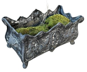 lot 84A image: Antique Cast Iron Planter