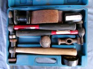 lot 42 image: Auto Body Dent Repair Set