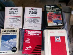 lot 30 image: Vintage Repair & Woodworking Manuals