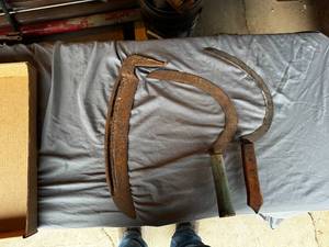 lot 51 image: 2 Hand Scythes
