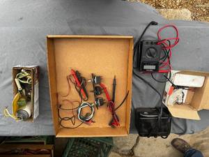 lot 57 image: Electrical Multimeter & Misc