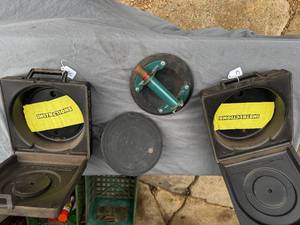 lot 62 image: 2-Large Suction Cups WCases