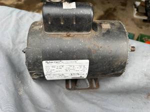 lot 75 image: 2 HP Electric Motor