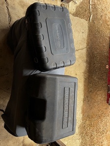 lot 111 image: 2 Plastic Cordless Tool Cases