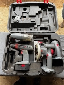 lot 112 image: Cordless Tool Set WCase