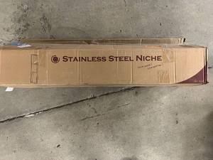 lot 70 image: Akdy Stainless Steel Niche