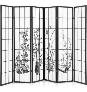 6 Panel Decorative Privacy Screen