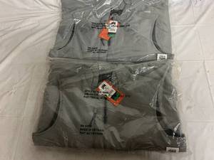 lot 96 image: 2 Storm Creek Gray Smooth Shell Vests - Large