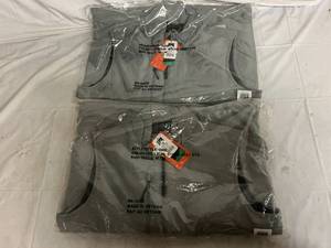 lot 97 image: 2 Storm Creek Gray Smooth Shell Vests - Large