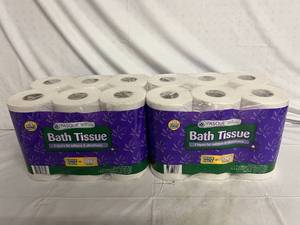 2 x 12 Packs of Pasque 2-Ply Bath Tissue