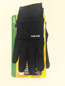 lot 55 image: HEAD Mens Ultrafit Touchscreen Running Gloves - XL