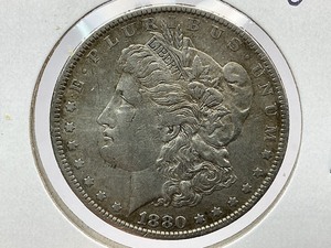 lot 8 image: 1880-O Morgan Dollar