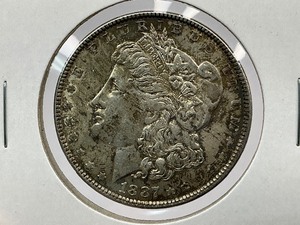 lot 16 image: 1887 Morgan Dollar