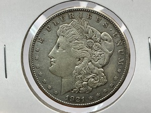 lot 33 image: 1921-S Morgan Dollar