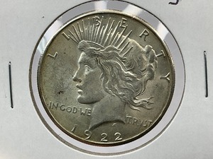 lot 36 image: 1922-S Peace Dollar