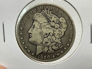lot 54 image: 1900-D Morgan Dollar