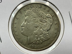 lot 55 image: 1921-S Morgan Dollar