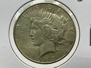 lot 72 image: 1923-S Peace Dollar