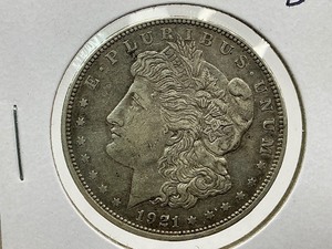 lot 75 image: 1921-D Morgan Dollar