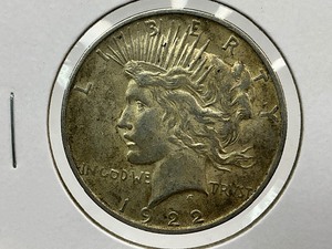 lot 77 image: 1922-D Peace Dollar