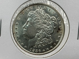 lot 80 image: 1886 Morgan Dollar