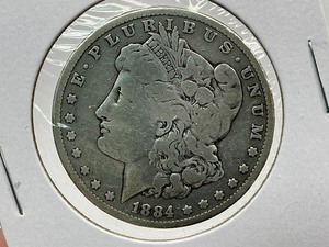 lot 81 image: 1884 Morgan Dollar