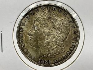 lot 100 image: 1885 Morgan Dollar