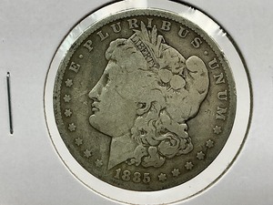 lot 101 image: 1885-O Morgan Dollar