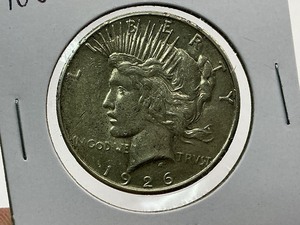 lot 108 image: 1926-S Peace Dollar