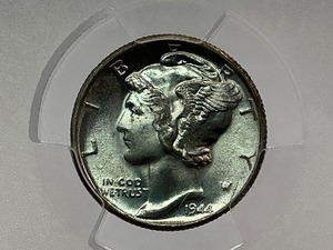 lot 109 image: 1944-D Mercury Dime PCGS