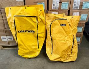 lot 14 image: Coastwide & Uline Heavy Duty Canvas Bags