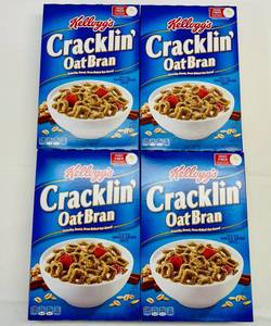 lot 117 image: 4x 16.5oz Cracklin Oat Bran Cereal