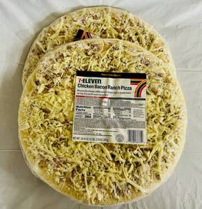 2x 34.41oz 7-Eleven Chicken Bacon Ranch Frozen Pizza