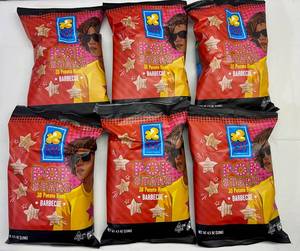 lot 324 image: 6x 4.5oz Pop Star 3D Potato Bites-Barbecue