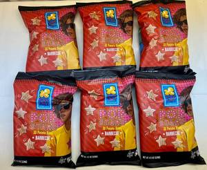 lot 325 image: 6x 4.5oz Pop Star 3D Potato Bites-Barbecue