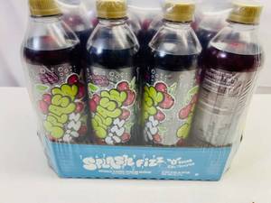 lot 328 image: 12x 20oz Splash Fizz 0 Sugar Electrolytes-Black Cherry