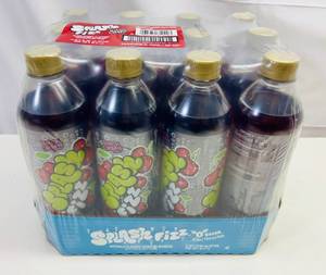 lot 330 image: 12x 20oz Splash Fizz 0 Sugar Electrolytes-Black Cherry