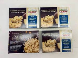 lot 392 image: 4x 11oz Cabot Farmers Reserve Mac & Cheese