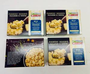 lot 394 image: 4x 11oz Cabot Farmers Reserve Mac & Cheese